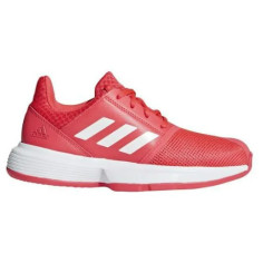 Chaussures ADIDAS Junior CourtJam xJ Fushia / Blanc PE 2019