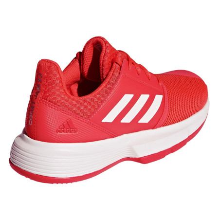 Chaussures ADIDAS Junior CourtJam xJ Fushia / Blanc PE 2019