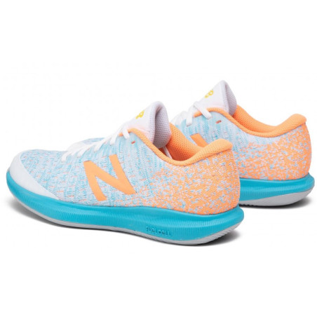 Chaussures NEW BALANCE Femme 966 FuelCell Toutes Surfaces Bleu / Corail PE 2021