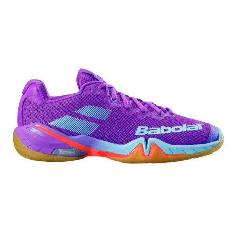 Chaussures BABOLAT Femme Indoor Shadow Tour Violet / Bleu PE 2019
