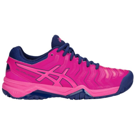 Chaussures ASICS Femme Gel-Challenger 11 Toutes Surfaces Rose / Bleu AH 2018