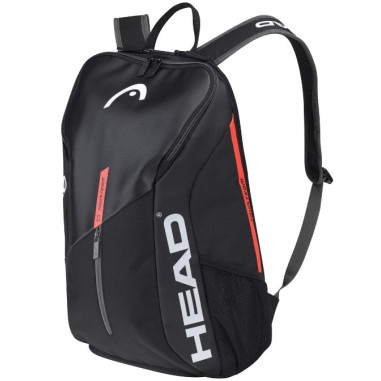 Sac de Tennis HEAD TOUR TEAM BACKPACK Noir / Rouge PE 2022