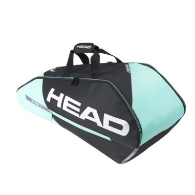 Sac de Tennis HEAD TOUR TEAM 6R Noir / Vert PE 2022