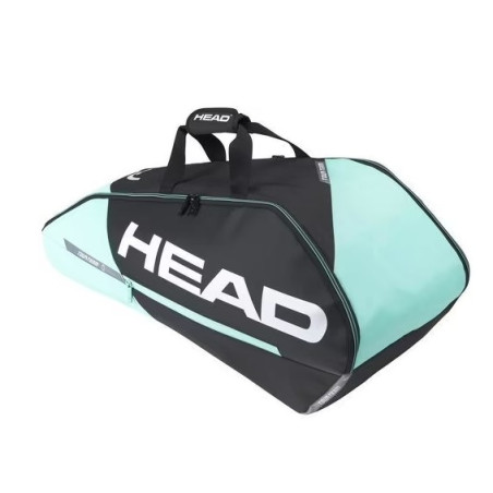 Sac de Tennis HEAD TOUR TEAM 6R Noir / Vert PE 2022