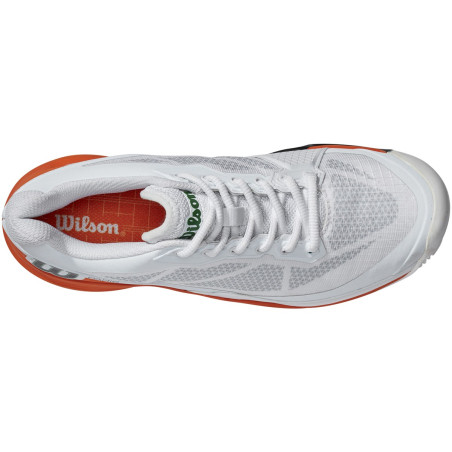 Chaussures WILSON Femme RUSH PRO 3.5 CLAY PARIS Blanc / Ocre 2021