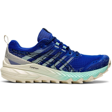 Chaussures Running ASICS Femme GEL-TRABUCO 9 Bleu / Vert d'Eau AH 2021