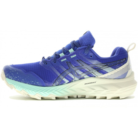 Chaussures Running ASICS Femme GEL-TRABUCO 9 Bleu / Vert d'Eau AH 2021