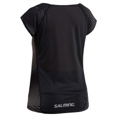 T-Shirt Running SALMING Femme Breeze Noir / Blanc PE 2019 2