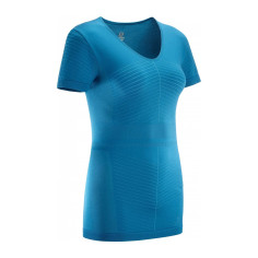 T-Shirt Running SALOMON Femme Elevate Move Bleu Turquoise... 2