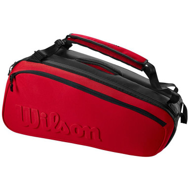 Thermo-Bag WILSON SUPER TOUR 9PK CLASH V2.0 Rouge / Noir PE 2022