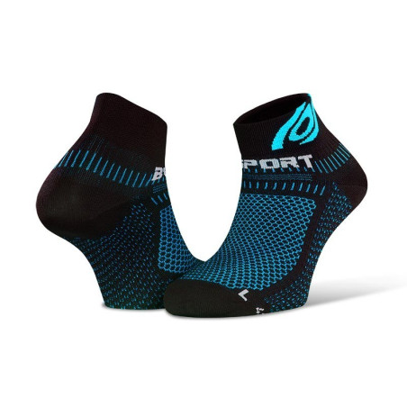 Chaussettes Running BV SPORT Ligth 3D Courte noir / Bleu PE 2020