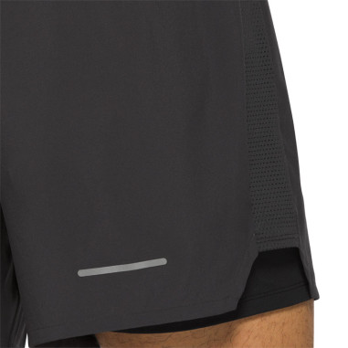 Short Running ASICS Homme Road 2n1 5in Gris PE...