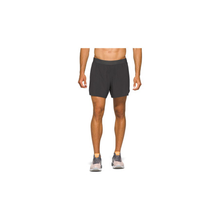 Short Running ASICS Homme Road 2n1 5in Gris PE 2020