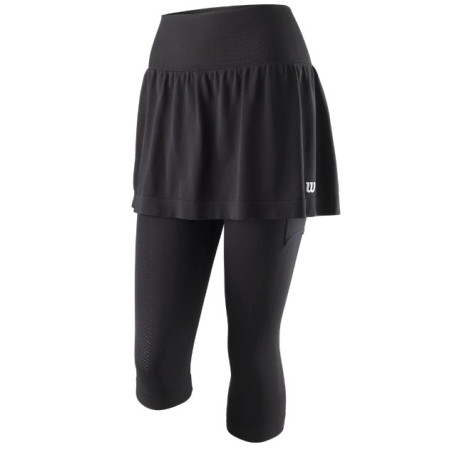 Jupe-Short WILSON Femme SEAMLESS CAPRI Noir PE 2023