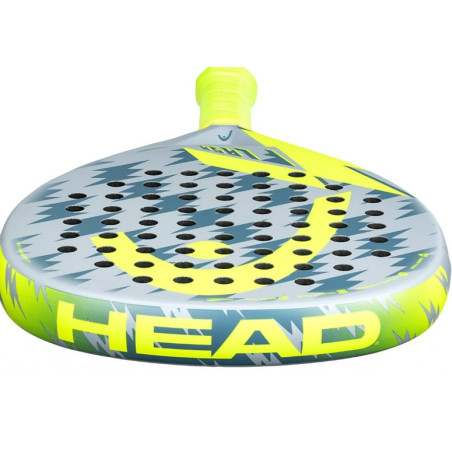 Raquette Padel HEAD FLASH Grise / Jaune (360 g) 2022