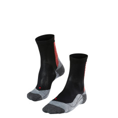 Chaussettes FALKE Femme ACHILLES Gris / Noir PE 2018