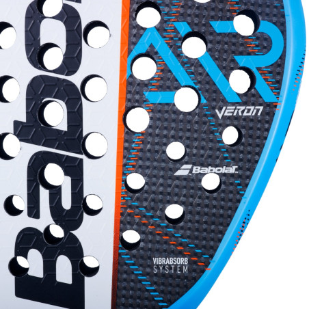 Raquette Padel BABOLAT AIR VERON Bleu / Noir / Rouge (355 g) 2022