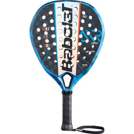 Raquette Padel BABOLAT AIR VIPER Bleu / Noir / Rouge (355 g) 2022