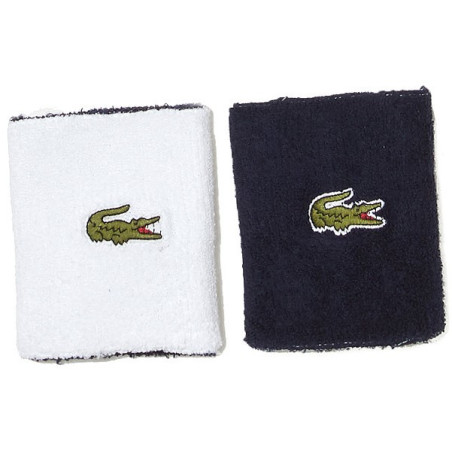 Poignet Eponge LACOSTE Blanc / Bleu 2023