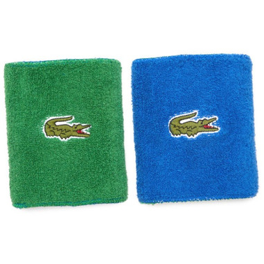Poignet Eponge LACOSTE Bleu / Vert 2023