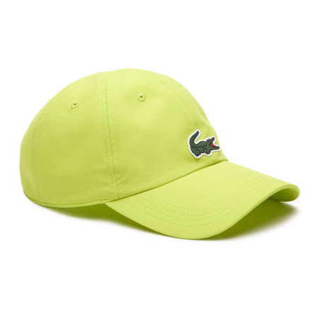 Casquette LACOSTE SPORT X NOVAK DJOKOVIC Jaune Fluo 2023