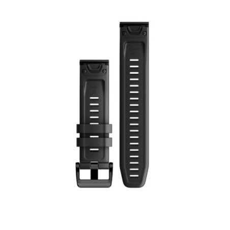 Accessoires Bracelet Montre GARMIN QUCKFIT 22 mm Silicone Black 2023