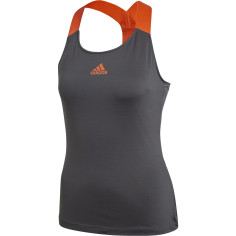 Débardeur ADIDAS Femme Y-TANK PRIMEBLUE Gris / Orange PE...
