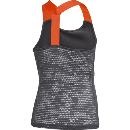 Débardeur ADIDAS Femme Y-TANK PRIMEBLUE Gris / Orange PE 2020