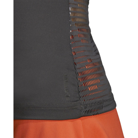 Débardeur ADIDAS Femme Y-TANK PRIMEBLUE Gris / Orange