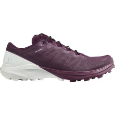 Chaussures Running SALOMON Femme SENSE 4 PRO Pourpre / Blanc