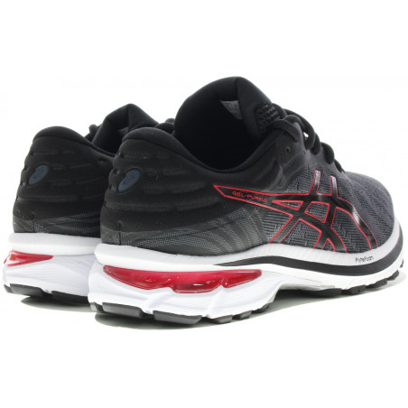 Chaussures Running ASICS Homme GEL-PURSUE 7 Noir / Rouge AH 2021
