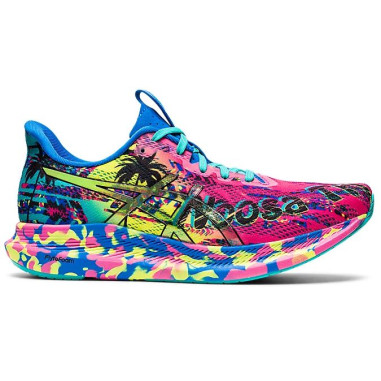 Chaussures Running ASICS Femme NOOSA TRI 14 Bleu / Jaune / Rose PE 2022