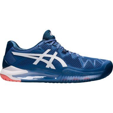 Chaussures ASICS Homme GEL-RESOLUTION 8 Toutes Surfaces Bleu / Blanc 2022