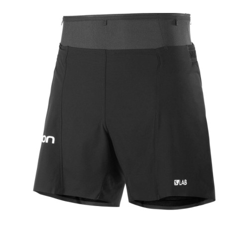Short Running SALOMON Homme SLAB SENSE 6 Noir