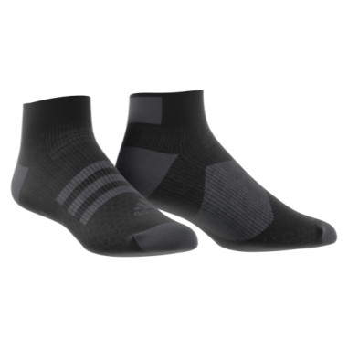 Chaussettes Tennis ADIDAS TEN ID ANKLE 1PP Noir / Gris AH 2017