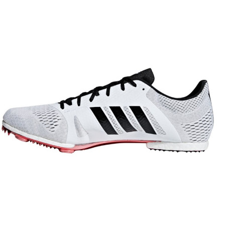 Chaussures Run Pointes ADIDAS Homme Adizero MID Blanc/ Rose PE 2019