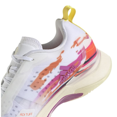 Chaussures ADIDAS Femme AVACOURT Toutes surfaces Blanc / Orange / Jaune AH 2022