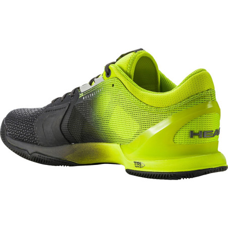 Chaussures HEAD Homme SPRINT PRO 3.0 SF CLAY Noir / Vert Fluo 2021