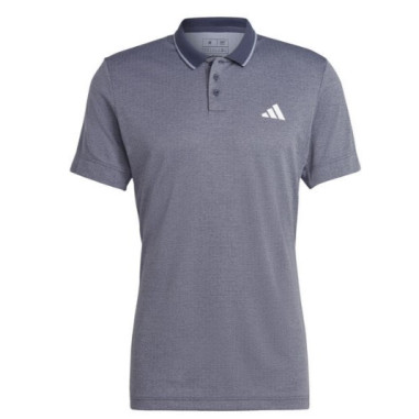 Polo ADIDAS Homme FreeLift Gris / Orange PE 2023