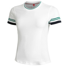 T-Shirt WILSON Femme BASELINE SEAMLESS Tee Blanc / Vert 2023