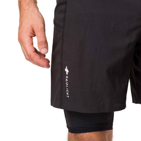 Short Running RAIDLIGHT Homme RESPONSIV 2IN1 Noir PE 2020