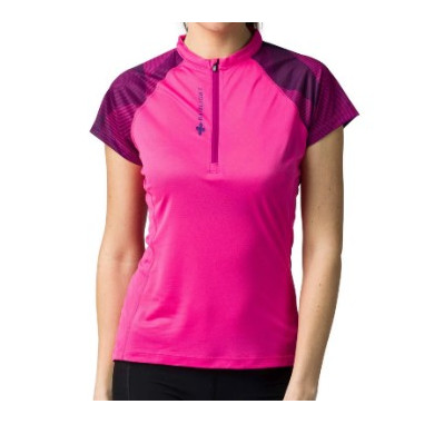 T-Shirt Running RAIDLIGHT Femme Manches Courtes ACTIVE RUN Violet AH 2020