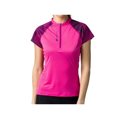 T-Shirt Running RAIDLIGHT Femme Manches Courtes ACTIVE RUN Violet AH 2020