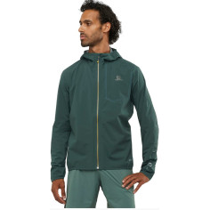 Veste Running SALOMON Homme Bonatti PRO Vert / Jaune PE 2020 2