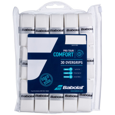 Surgrip BABOLAT  PRO TOUR Blanc x30