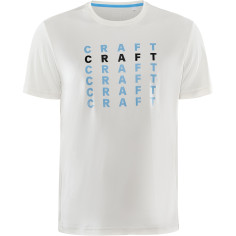 T-Shirt Running Homme CRAFT CORE CHARGE SS BLANC AH 2021