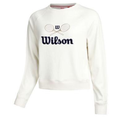 Sweat WILSON Femme GRANT PARK Ecru / Marine 2023