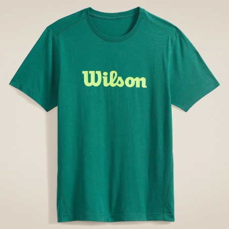 T-Shirt Homme WILSON GRAPHIC TEE Vert PE 2023