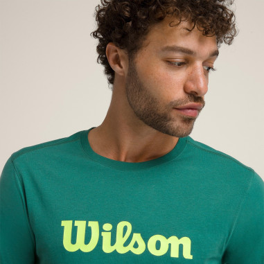 T-Shirt Homme WILSON GRAPHIC TEE Vert PE 2023