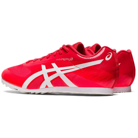 Pointes running ASICS Homme HYPER LD6 Rose / Blanche PE 2023